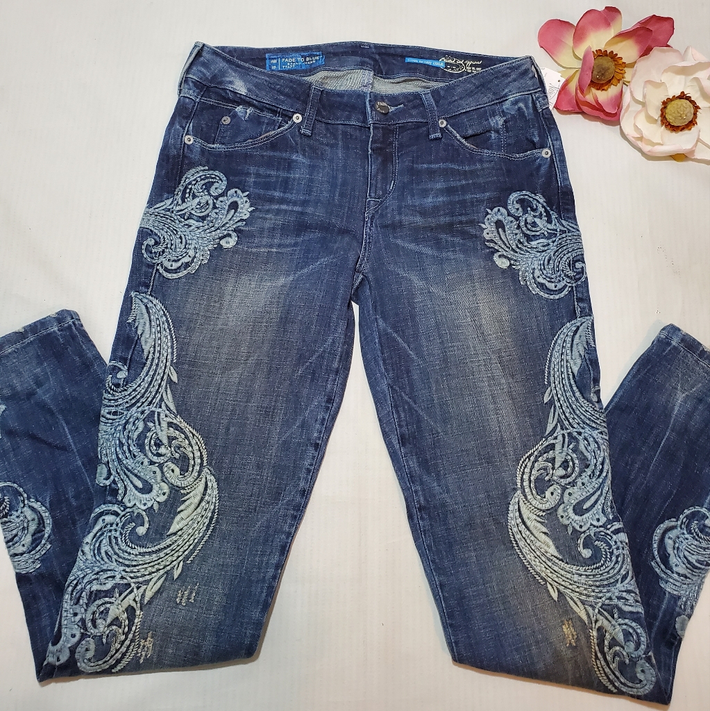 Fade To Blue Brand Jeans